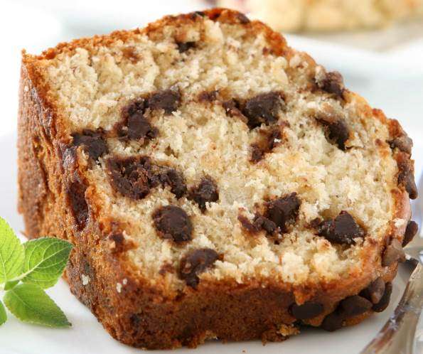 Gateau aux pépites de chocolat