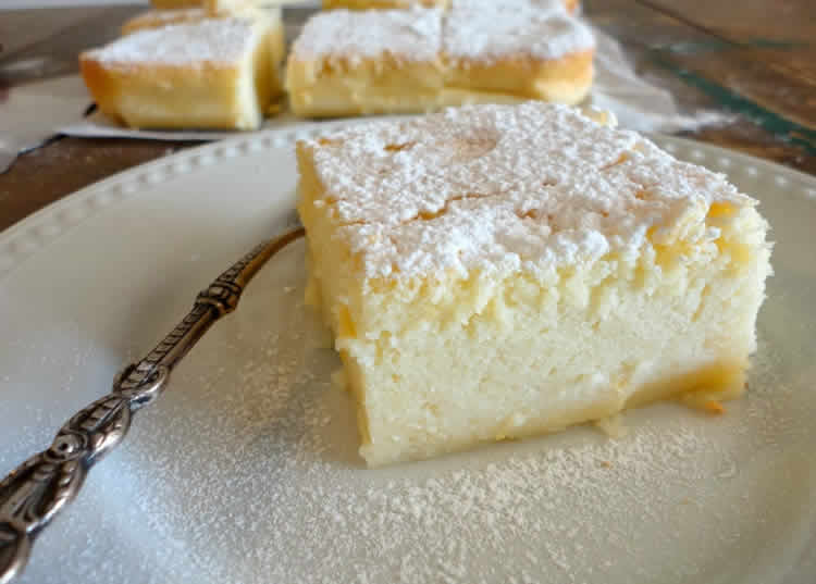 Gateau magique à la vanille