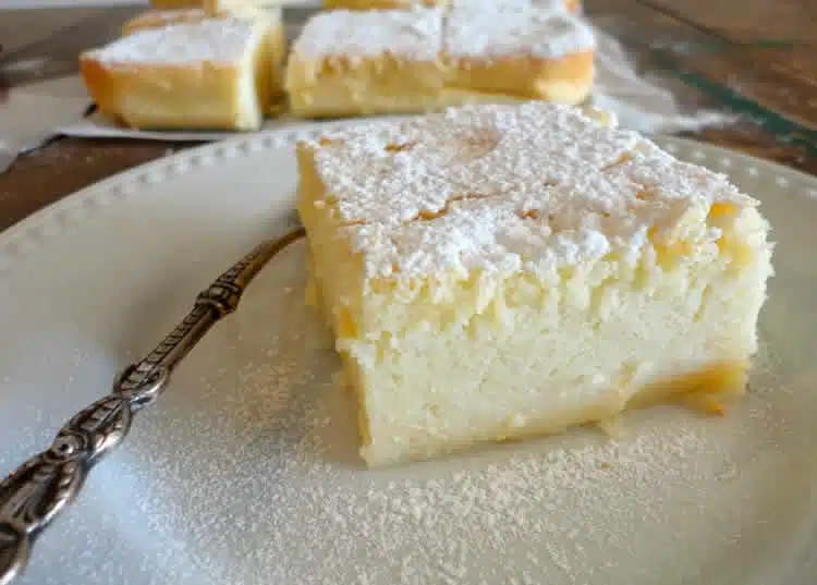 Gateau magique à la vanille