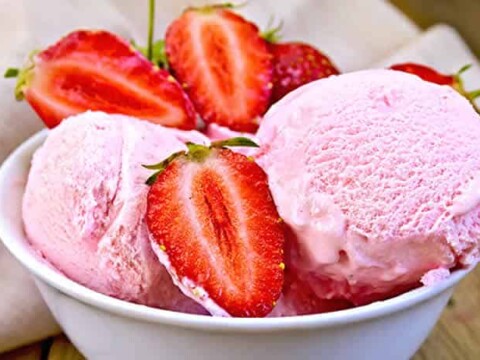 Glace fraise facile au thermomix une délicieuse glace à la fraise pour votre dessert, vous y trouvez ici la recette la plus facile pour le préparer chez vous avec votre thermomix. une recette facile et pour toute la famille, testez-la.