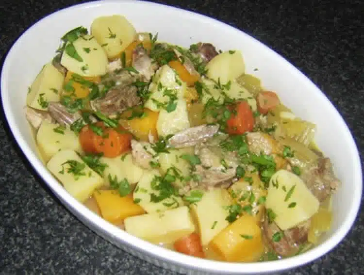 Lapin aux légumes cookeo