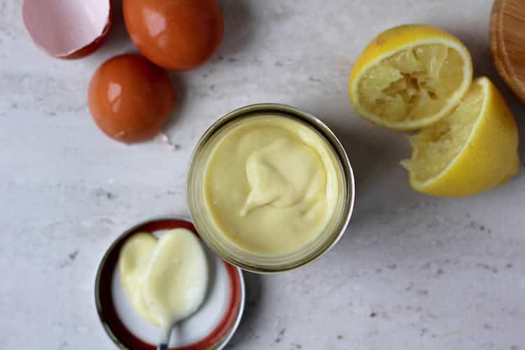 Mayonnaise citronnée au thermomix