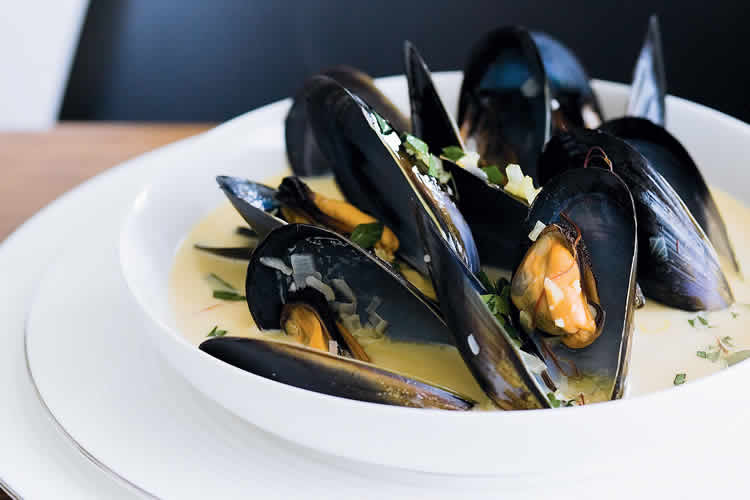 Moules et crème fraiche cookeo