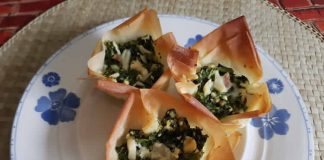 Muffin pâte aux épinards et fromage au thermomix