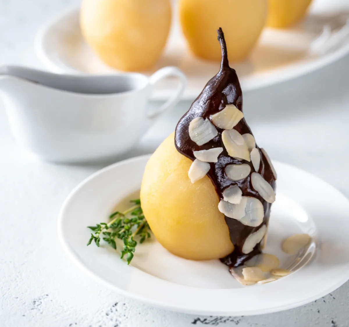 Poire belle Hélène au thermomix