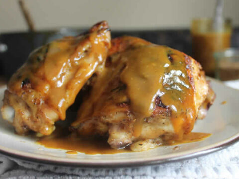Poulet sauce moutarde cookeo