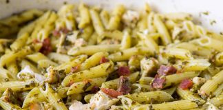 Pâtes au pesto cookeo
