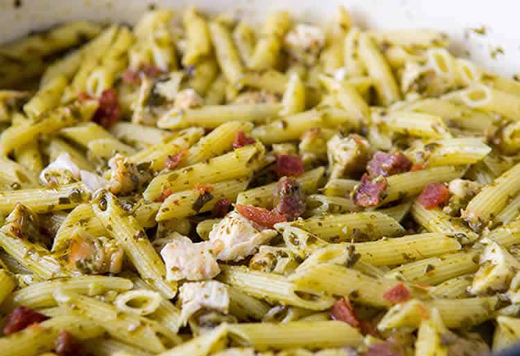 Pâtes au pesto cookeo