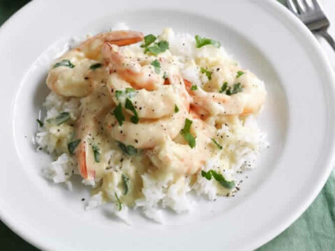 Riz aux crevettes cookeo