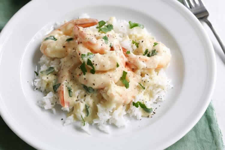 Riz aux crevettes cookeo