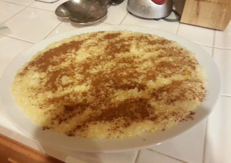 Riz avec du lait - recette portugaise - au thermomix