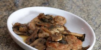 Rôti de porc aux champignons cookeo