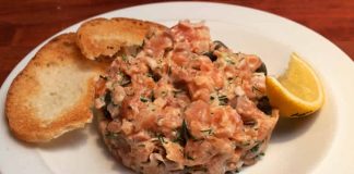 Tartare de saumon au thermomix