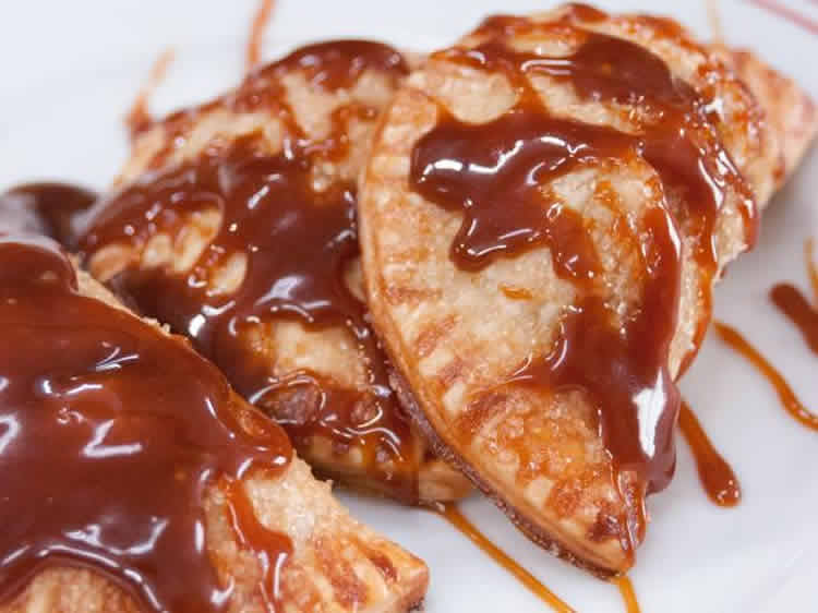 Tartelettes aux pommes et au caramel