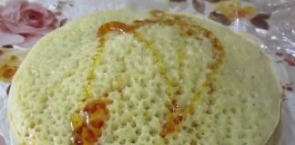 baghrir - rghayef - crêpe à 1000 trous