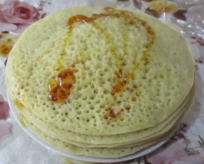 baghrir - rghayef - crêpe à 1000 trous
