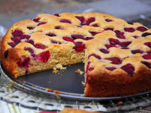 cake aux framboises au thermomix