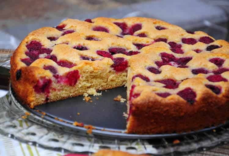 cake aux framboises au thermomix