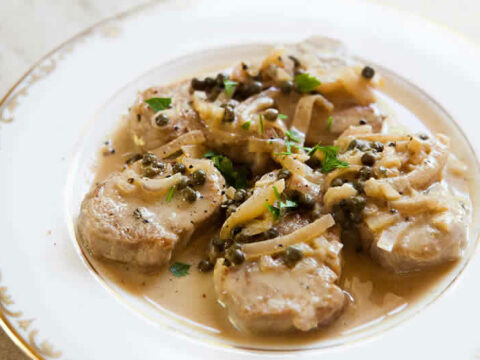 côtes de porc au fromage cookeo