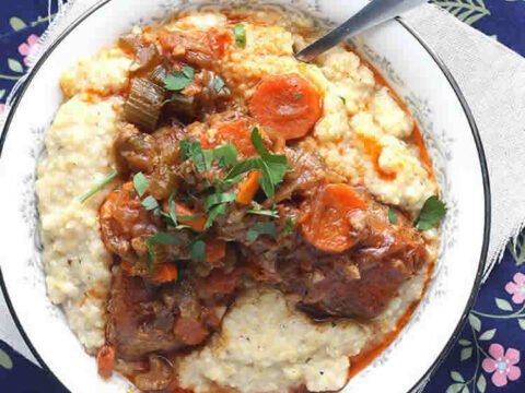 côtes de porc aux légumes cookeo