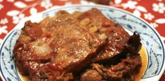 côtes de porc à la sauce tomate cookeo
