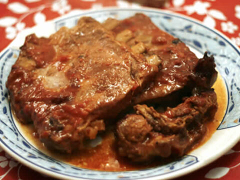 côtes de porc à la sauce tomate cookeo