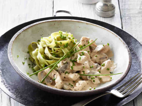 dinde à la creme fraiche cookeo