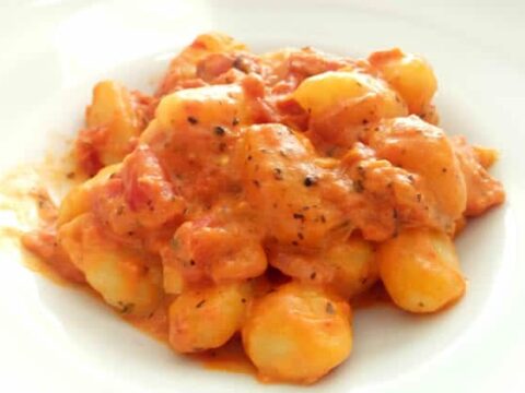 gnocchis au tomate et crème fraiche cookeo