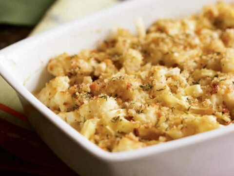 gratin de chou fleur cookeo