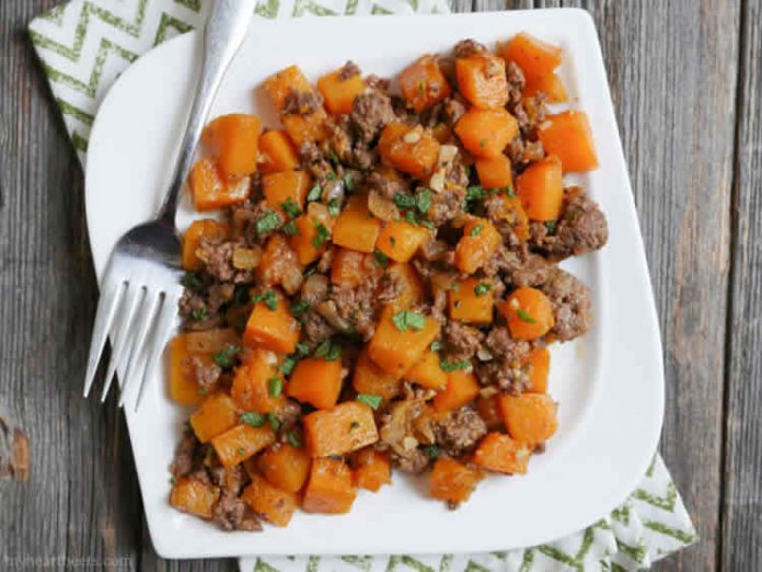 viande hachée aux carottes cookeo