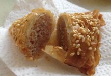Briouates aux amandes et miel ftour ramadan