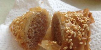Briouates aux amandes et miel ftour ramadan