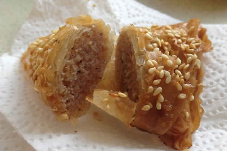 Briouates aux amandes et miel ftour ramadan