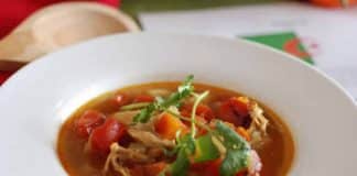 Chorba au poulet ftour ramadan