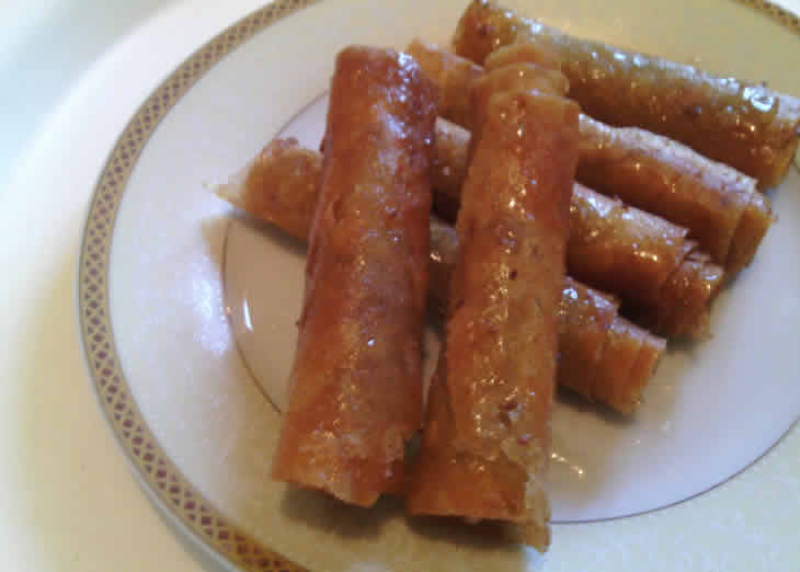 Cigares aux amandes ftour ramadan