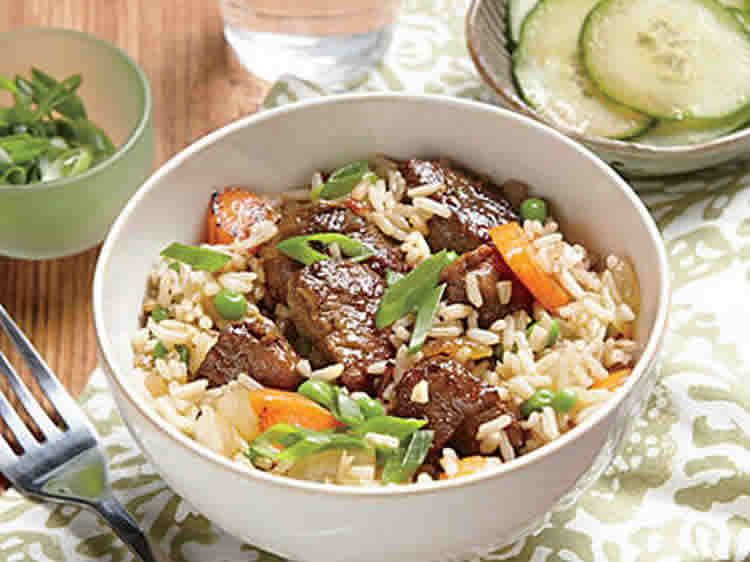 Porc au riz basmati au Cookeo