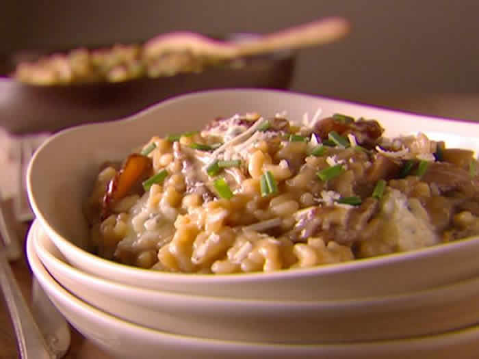 Risotto aux champignons et viande au cookeo