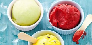 Sorbet fruits au thermomix - glace maison.