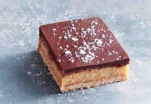 Tranche de caramel ftour ramadan