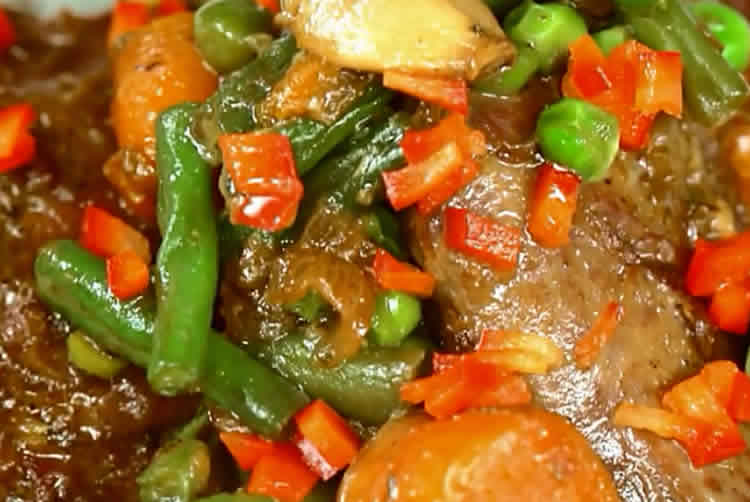 agneau petits pois et carottes au cookeo