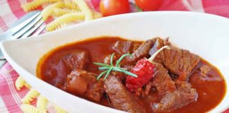 boeuf au vin et paprika au Cookeo