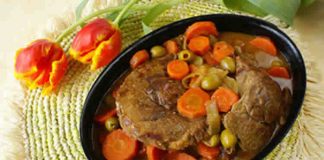 boeuf aux carottes et olives vertes au Cookeo