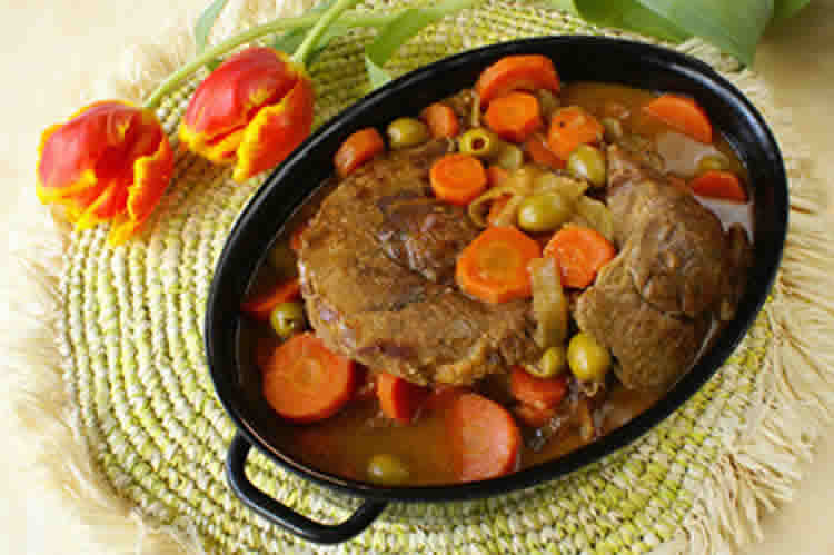 boeuf aux carottes et olives vertes au Cookeo