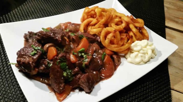 boeuf bourguignon et champignons au cookeo