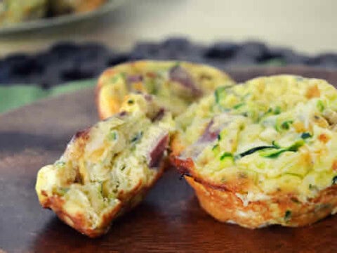 mini muffins courgette et fromage au thermomix