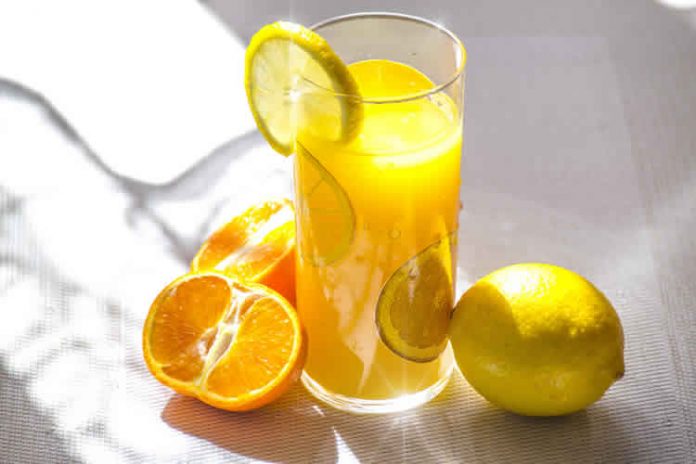 Cocktail orange citron au thermomix