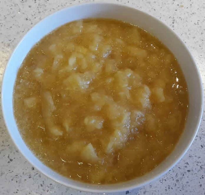 Compote pommes vanille poires au cookeo
