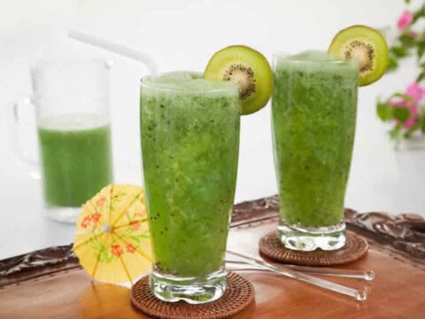 Jus pomme kiwi au thermomix