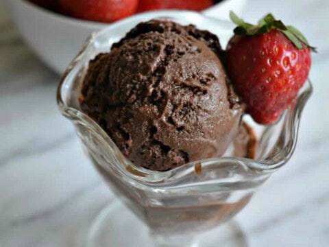 Sorbet chocolat noir avec thermomix