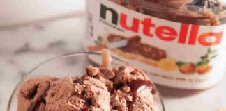Sorbet nutella au thermomix